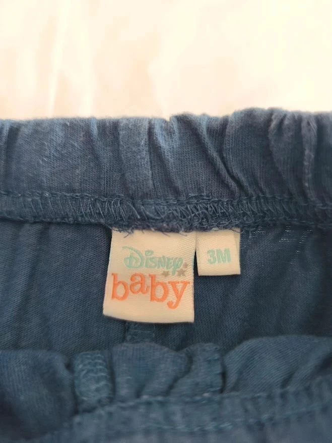 Short Disney Baby 3 meses azul Mickey cintura elástica – photo 2